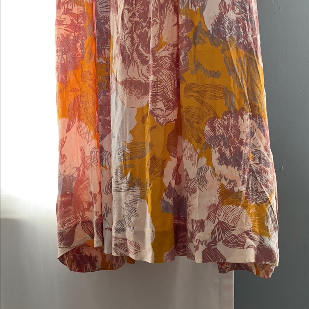 NWOT 🌞 Beautiful Yellow Floral Maxi Dress - Picture 4 of 4